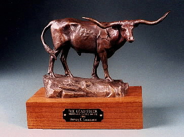 longhorn steer.
