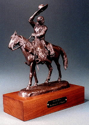 Trail boss on horse